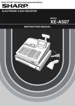 XE-A507 Operation and programming